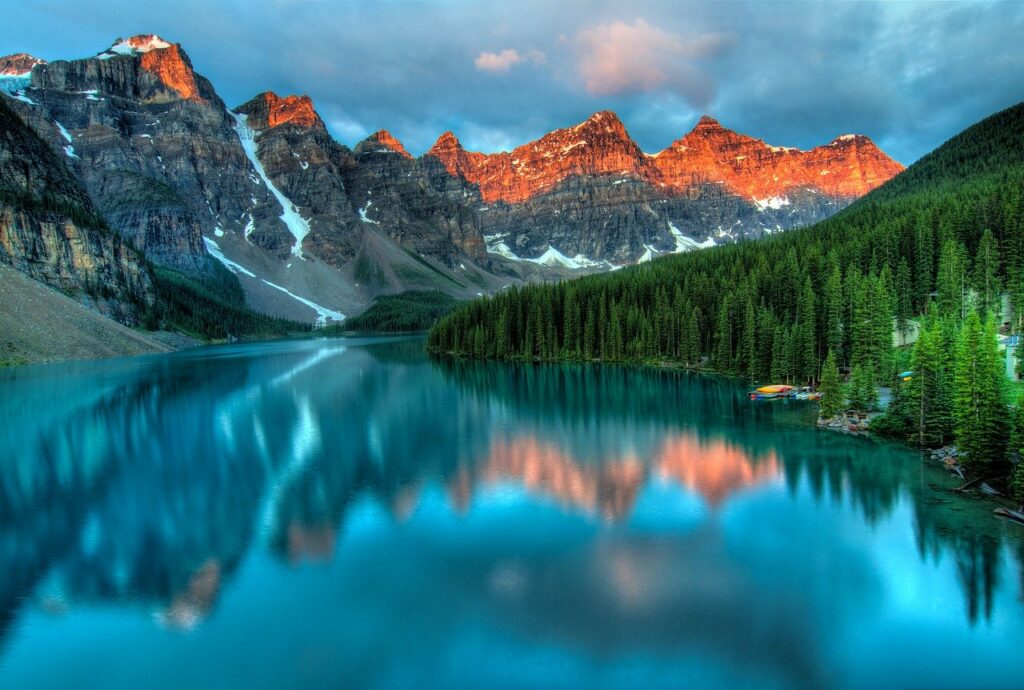 Un beau paysage canadien
