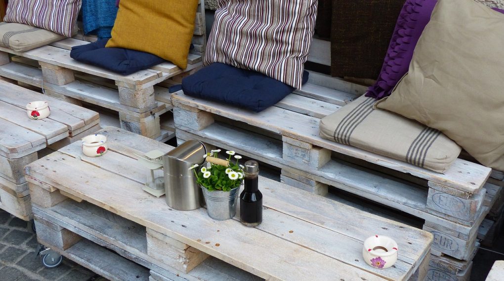 recyclage de palettes en bois