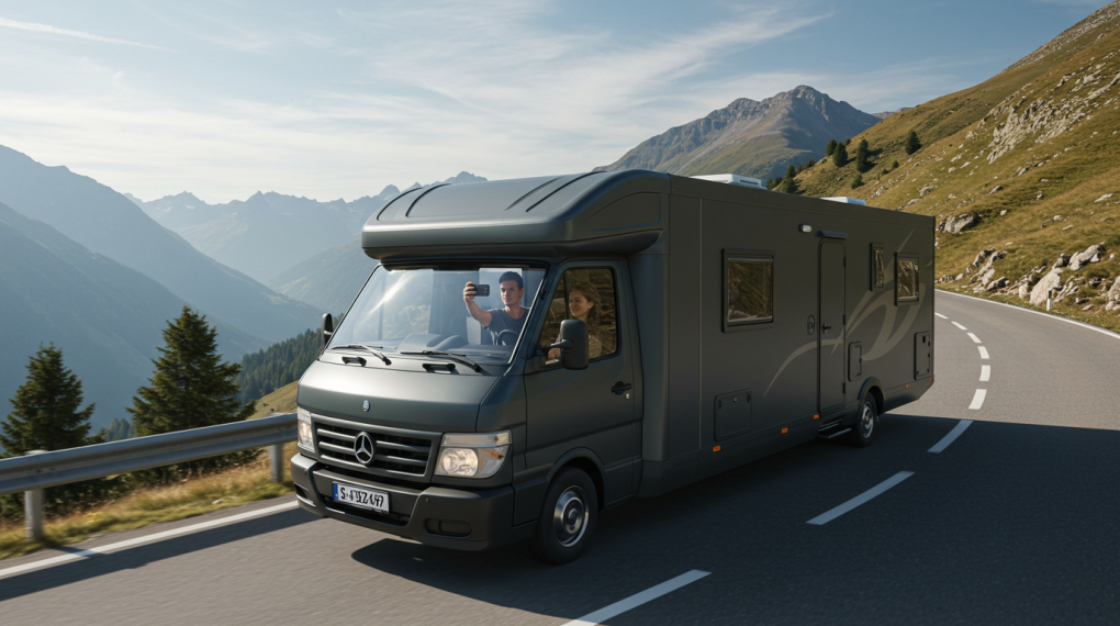 Voyager en mobil-home